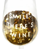 Holiday Lane Foodie Collection Sequin Wine Glass Ornament, Created for Macy's