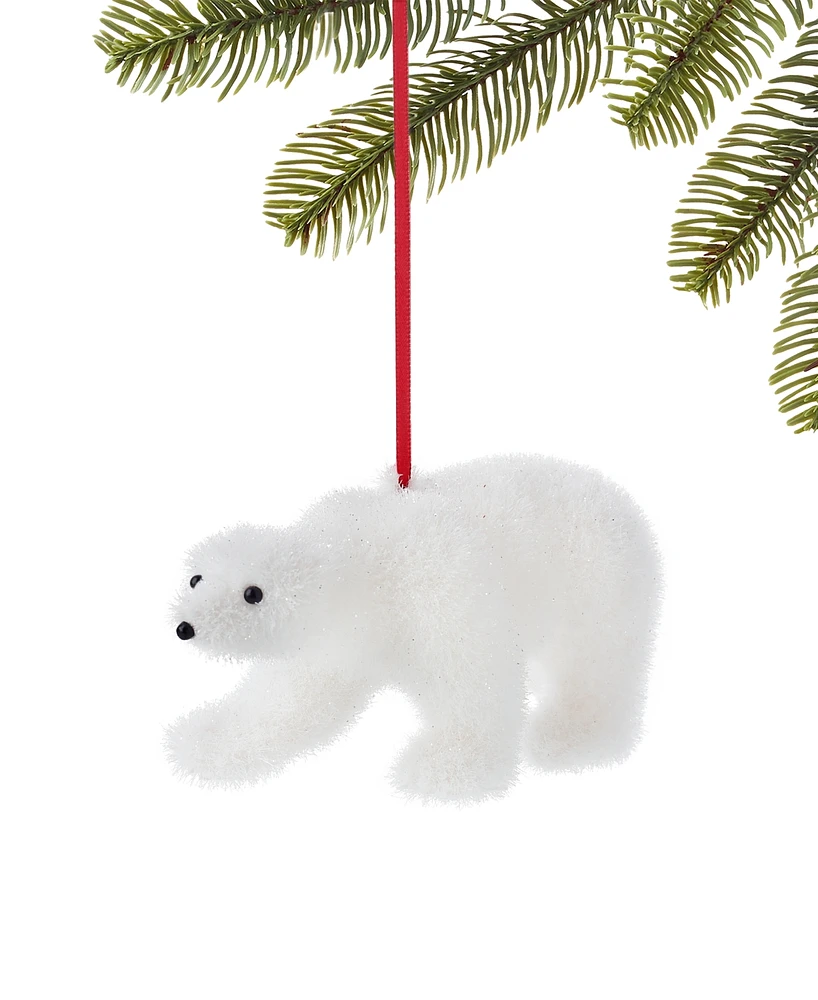 Holiday Lane Northern Lights Polar Bear Ornament, Created for Macy's