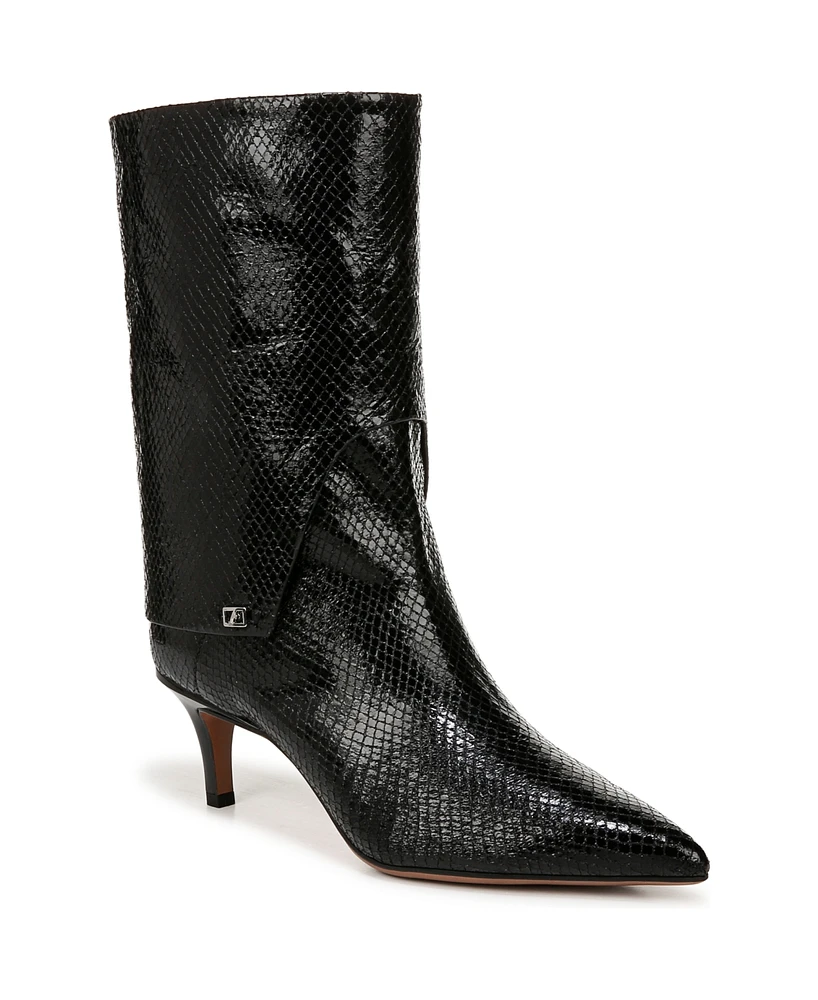 Franco Sarto Women's Alberta Mid Shaft Kitten Heel Boots