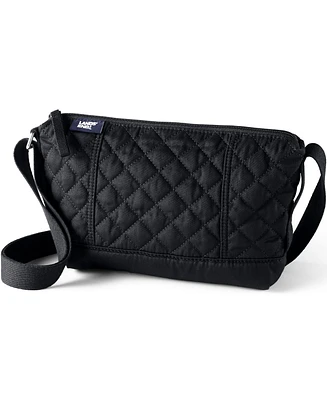 Lands' End Quilted Crossbody Bag