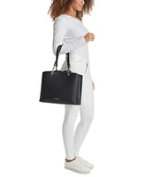 Calvin Klein Garnet Triple Compartment Tote