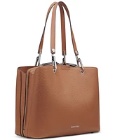 Calvin Klein Garnet Triple Compartment Tote