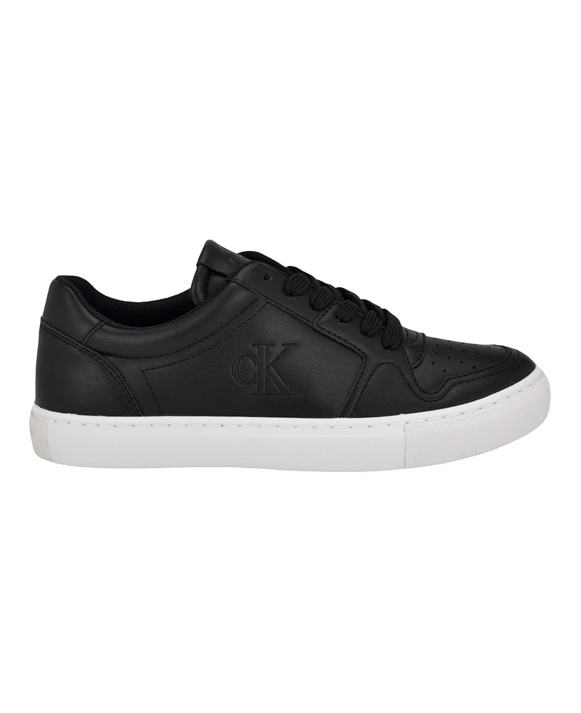 Calvin Klein Women's Corha Casual Round Toe Lace-up Sneakers