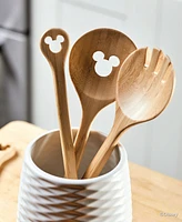 Disney Monochrome Bamboo 2 Piece Salad Server Set