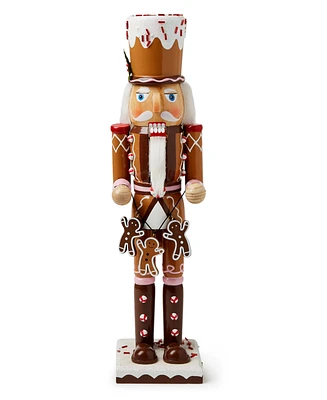 Holiday Lane 15" Gingerbread Nutcracker, Created for Macy's