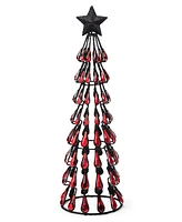 Holiday Lane Royal Holiday Gem Cone Tree Tabletop Decor, Created for Macy's