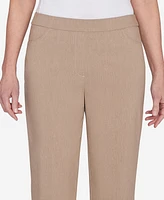 Alfred Dunner Charm School Women's Classic Charmed Average Length Pant