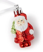 Holiday Lane Ornamentation Mini Santa & Ball Ornaments, Set of 15, Created for Macy's