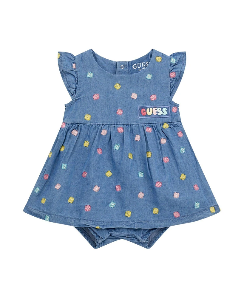 Guess Baby Girls Short Sleeve Dress