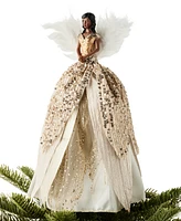 Holiday Lane Angels White & Gold with Feathers African