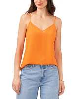 1.state Women's Spaghetti Strap Chiffon-Trim Camisole