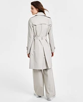 Via Spiga Women's Double-Breasted Belted Trench Coat