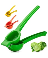 Zulay Kitchen Handheld Aluminum Single Bowl Lemon Squeezer (Green)