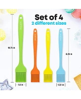 Zulay Kitchen Pastry Brush (Set of 4)