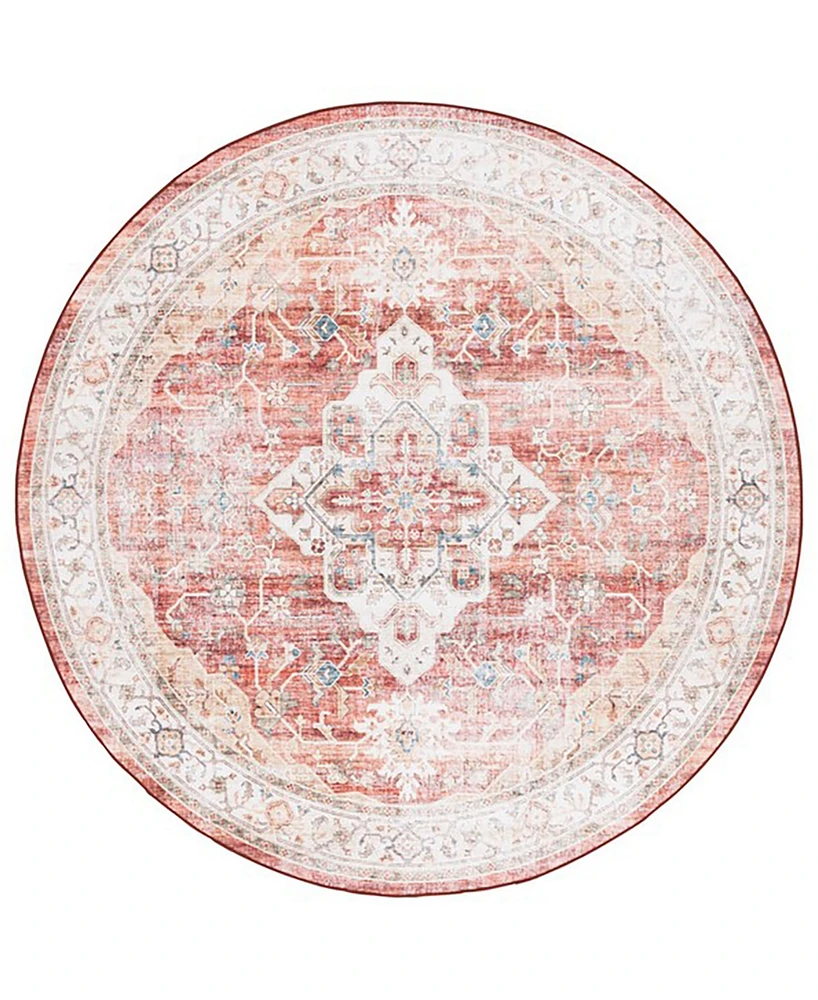 Safavieh Arizona Washable 556 ARZ556 6'x6' Round Area Rug