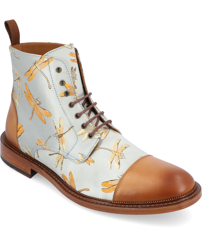 Taft Men's Jack Lace-up Cap-Toe Boot