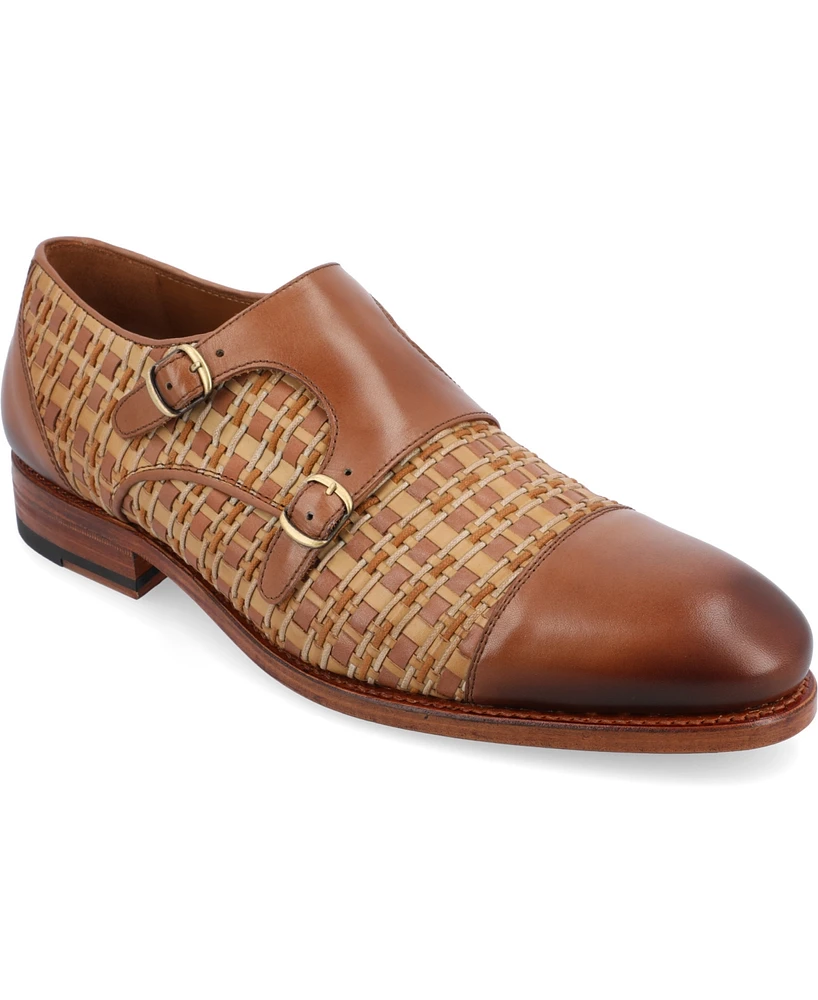 Taft Men's Lucca Double Monk Strap Dress Shoe