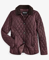 Barbour Women's Ombersley Quilted Corduroy-Collar Jacket, Created for Macy's