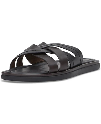 Vince Camuto Men's Naele Crisscross Slide Sandals