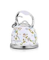 Laura Ashley 10-Cup Elveden White Stove Top Kettle