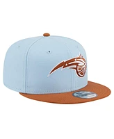 New Era Men's Light Blue/Brown Orlando Magic 2-Tone Color Pack 9fifty Snapback Hat