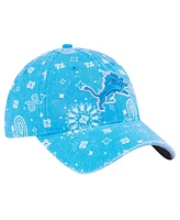 New Era Women's Blue Detroit Lions Paisley 9twenty Adjustable Hat