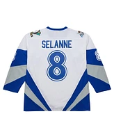 Mitchell Ness Men's Teemu Selanne White 1999 Nhl All-Star Game Blue Line Player Jersey