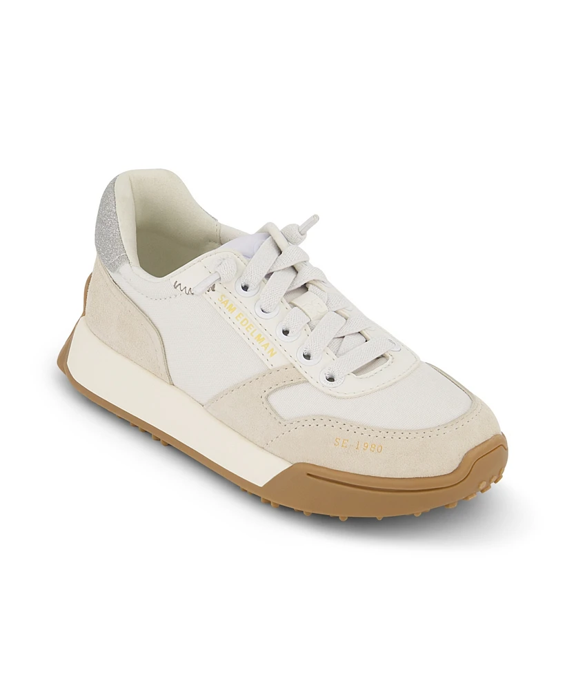 Sam Edelman Little and Big Girls Lenny Layla Lace Up Sneaker