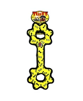 Tuffy Ultimate Tug-o-Gear Yellow Bone, 2-Pack Dog Toys