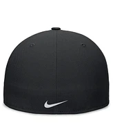 Nike Men's Black San Francisco Giants Evergreen Performance Fitted Hat