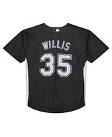 Mitchell Ness Men's Dontrelle Willis Black Florida Marlins Cooperstown Collection 2007 Batting Practice Jersey