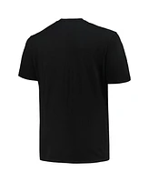 Fanatics Branded Men's Black Detroit Lions Big Tall Pop T-Shirt