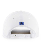 47 Brand Men's White Dallas Mavericks Fairway Hitch brrr Adjustable Hat