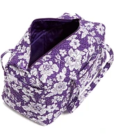 Vera Bradley Tcu Horned Frogs Rain Garden Large Travel Duffel Bag