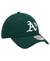 New Era Men's Green Oakland Athletics Active Pivot 39Thirty Flex Hat