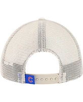 New Era Men's Stone Chicago Cubs Game Day 9Twenty Adjustable Trucker Hat