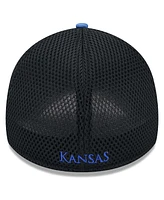 New Era Men's Camo/Black Kansas Jayhawks Active 39Thirty Flex Hat