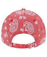 New Era Women's Red Kansas City Chiefs Paisley 9Twenty Adjustable Hat
