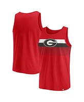 Fanatics Branded Men's Red Georgia Bulldogs Wild Game Tank Top