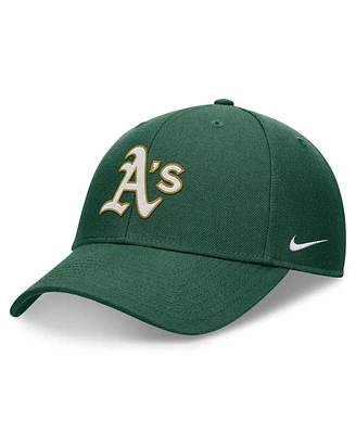 Nike Men's Oakland Athletics Evergreen Club Performance Adjustable Hat
