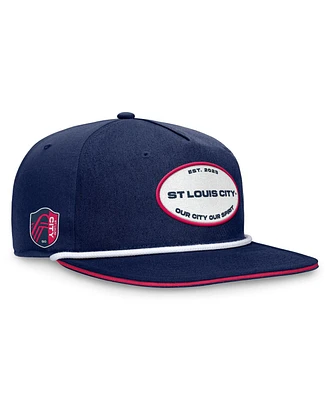 Fanatics Branded Men's Navy St. Louis City Sc Iron Golf Snapback Hat