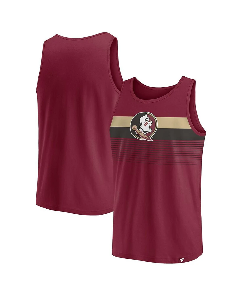 Fanatics Branded Men's Garnet Florida State Seminoles Wild Game Tank Top