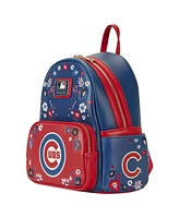 Loungefly Chicago Cubs Floral Mini Backpack