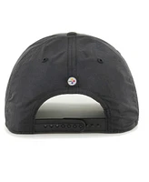 47 Men's Black Pittsburgh Steelers Fairway Hitch Brrr Adjustable Hat
