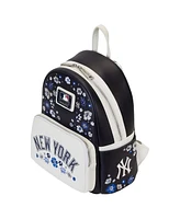 Loungefly New York Yankees Floral Mini Backpack