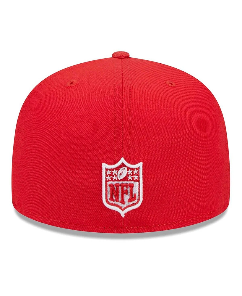 New Era Men's Red Kansas City Chiefs Active Ballistic 59fifty Fitted Hat