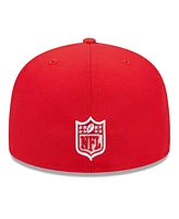 New Era Men's Red Kansas City Chiefs Active Ballistic 59fifty Fitted Hat