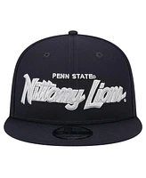 New Era Men's Navy Penn State Nittany Lions Team Script 9Fifty Snapback Hat