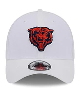 New Era Men's White Chicago Bears Main 39Thirty Flex Hat