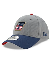 New Era Men's Gray/Navy Brad Keselowski Salute 9Forty Adjustable Hat